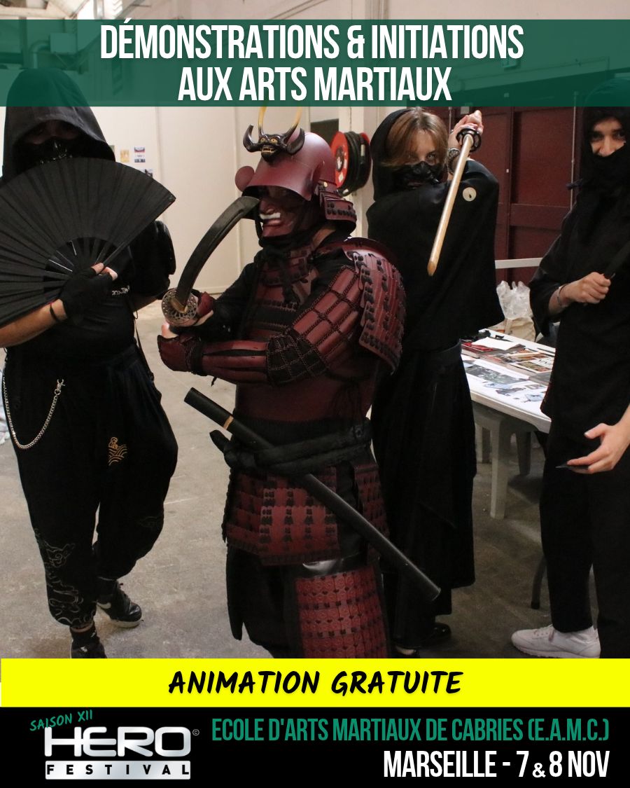 DEMONSTRATIONS & INITIATIONS AUX ARTS MARTIAUX