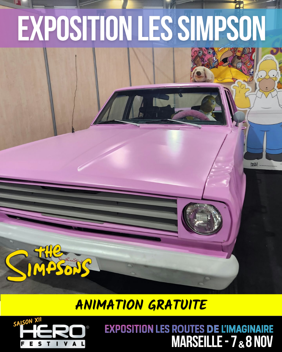 LES ROUTES DE L’IMAGINAIRE : LA VOITURE DES SIMPSON