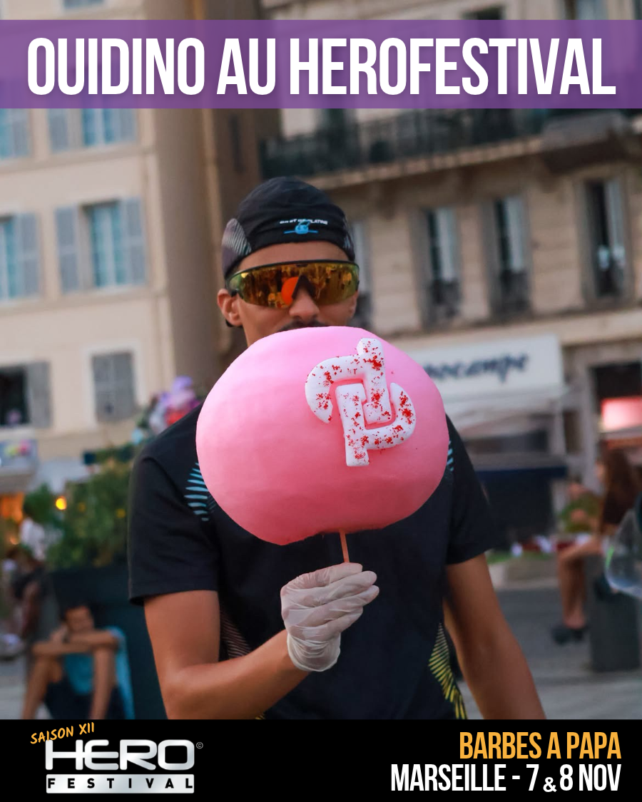 OUIDINO DÉBARQUE AU HEROFESTIVAL