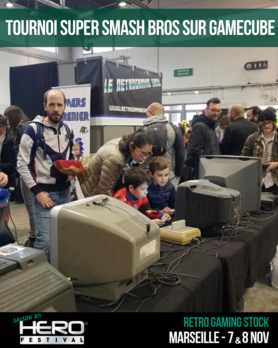 TOURNOI SUPER SMASH BROS SUR GAMECUBE