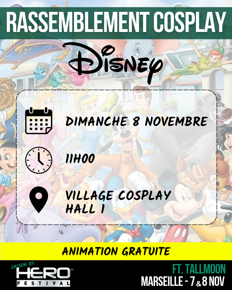 RASSEMBLEMENT COSPLAY : DISNEY